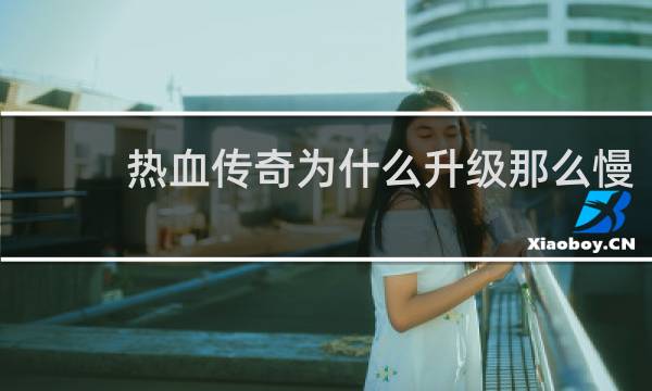 热血传奇为什么升级那么慢