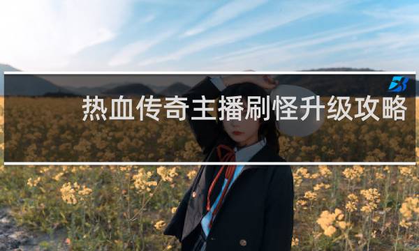热血传奇主播刷怪升级攻略