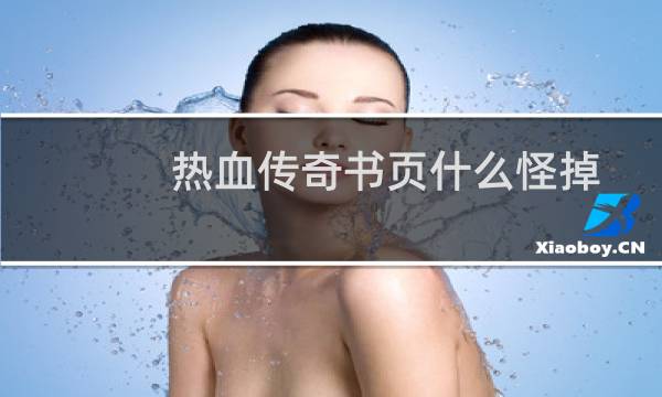 热血传奇书页什么怪掉