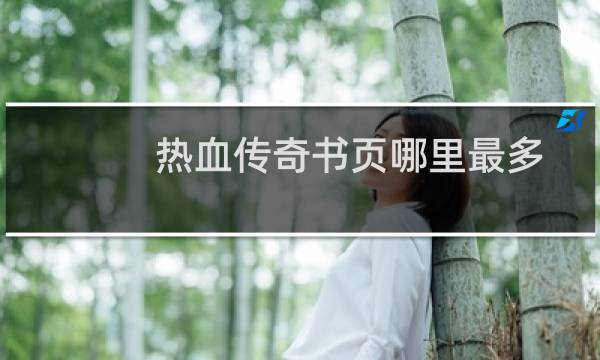 热血传奇书页哪里最多
