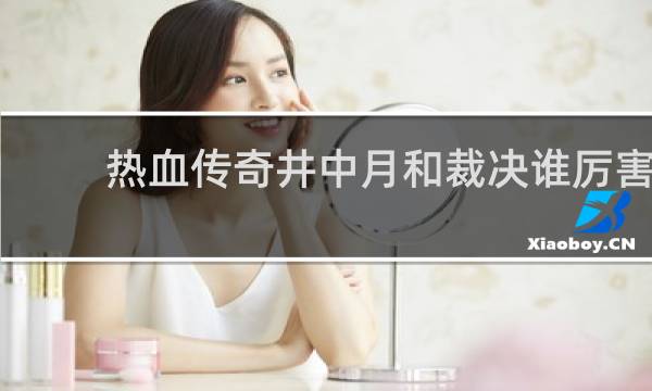 热血传奇井中月和裁决谁厉害
