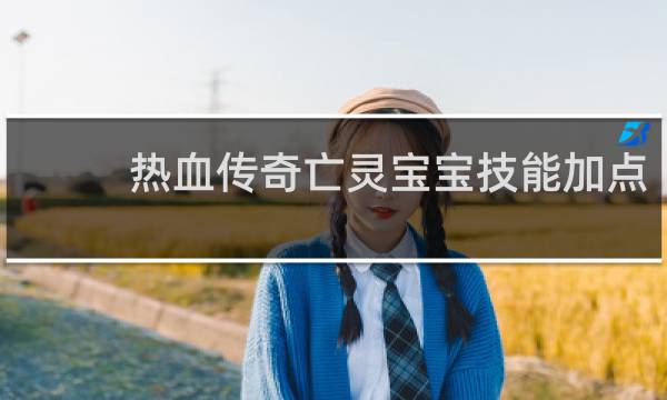 热血传奇亡灵宝宝技能加点