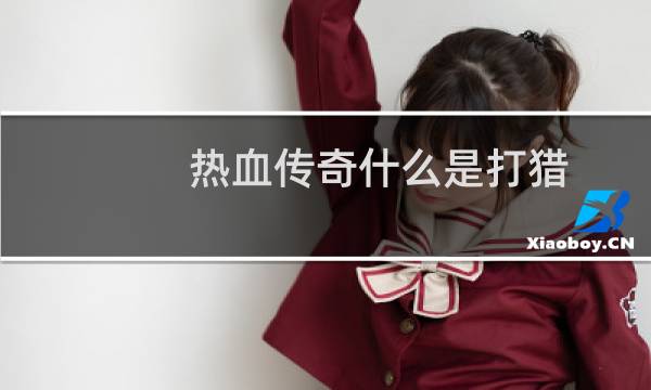 热血传奇什么是打猎