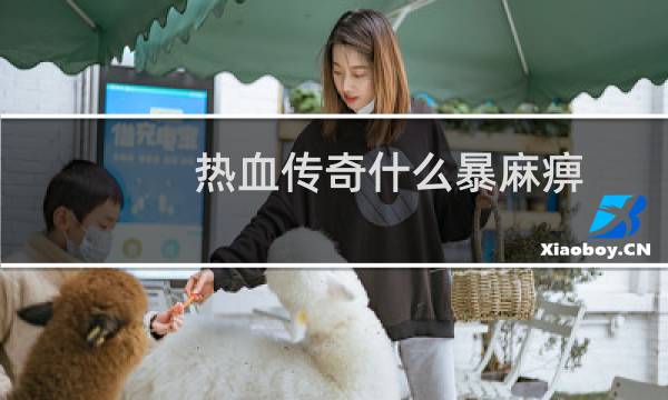 热血传奇什么暴麻痹