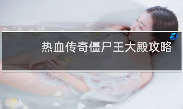 热血传奇僵尸王大殿攻略