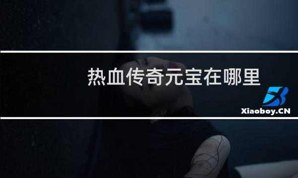 热血传奇元宝在哪里