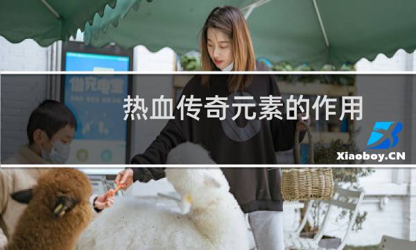 热血传奇元素的作用