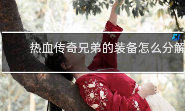热血传奇兄弟的装备怎么分解