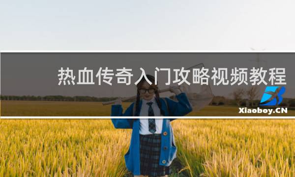 热血传奇入门攻略视频教程
