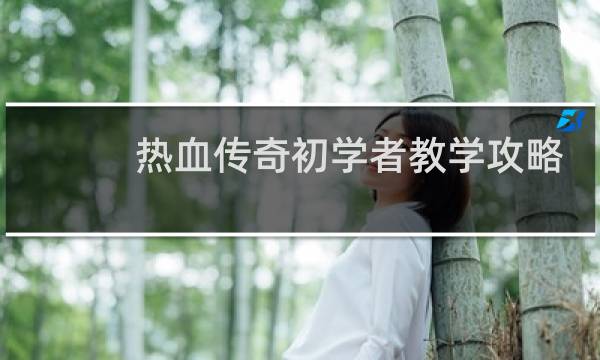 热血传奇初学者教学攻略