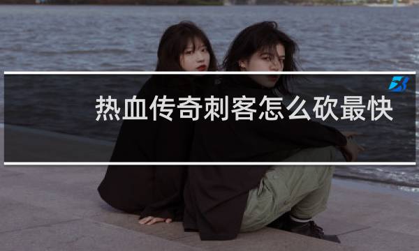 热血传奇刺客怎么砍最快