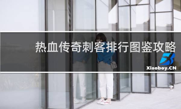 热血传奇刺客排行图鉴攻略
