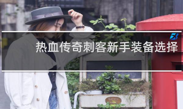 热血传奇刺客新手装备选择