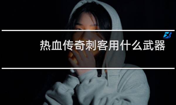 热血传奇刺客用什么武器