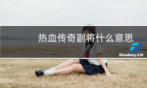 热血传奇副将什么意思