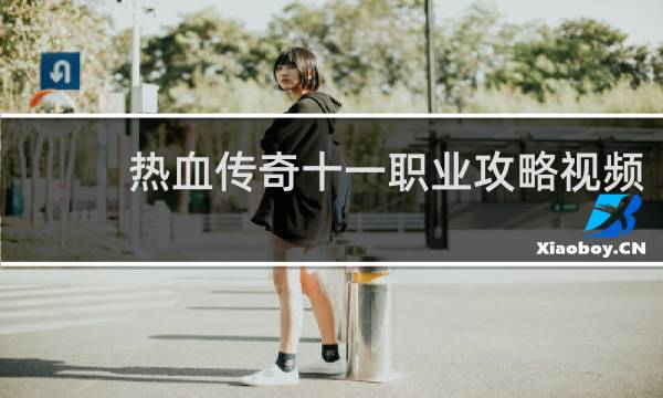 热血传奇十一职业攻略视频