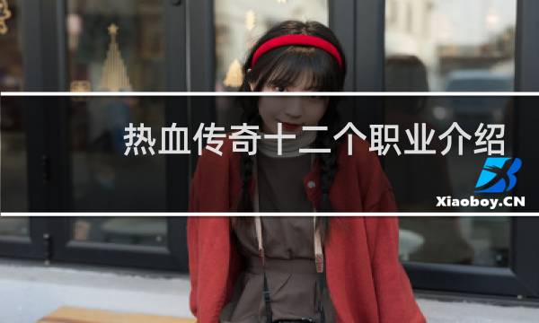 热血传奇十二个职业介绍
