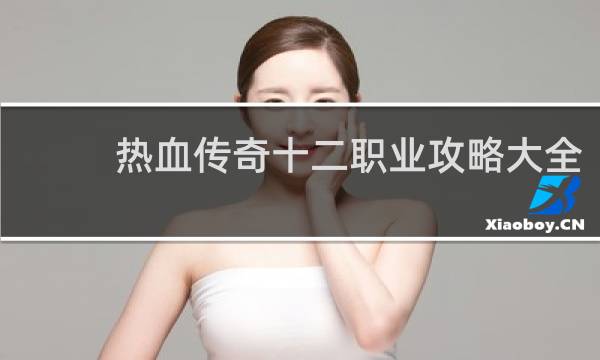 热血传奇十二职业攻略大全