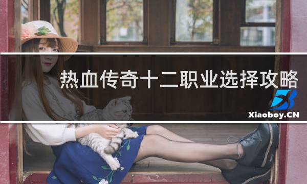 热血传奇十二职业选择攻略