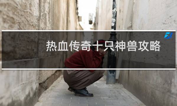 热血传奇十只神兽攻略