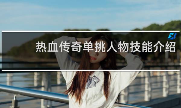 热血传奇单挑人物技能介绍