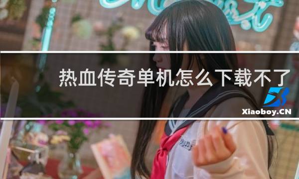 热血传奇单机怎么下载不了