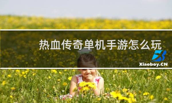 热血传奇单机手游怎么玩