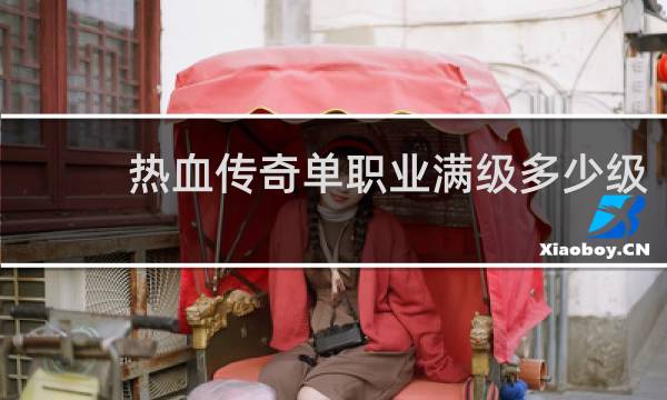 热血传奇单职业满级多少级