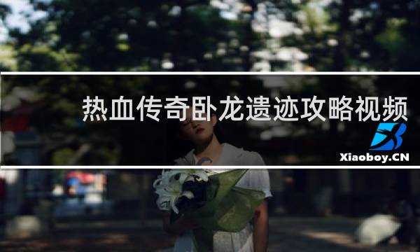 热血传奇卧龙遗迹攻略视频