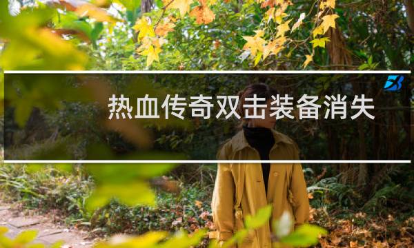 热血传奇双击装备消失