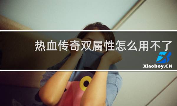 热血传奇双属性怎么用不了
