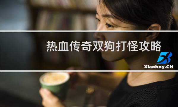 热血传奇双狗打怪攻略