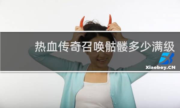 热血传奇召唤骷髅多少满级
