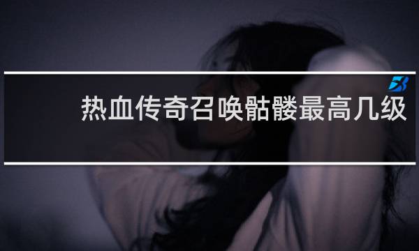 热血传奇召唤骷髅最高几级