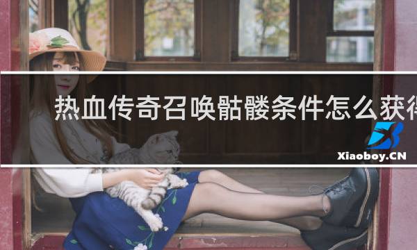 热血传奇召唤骷髅条件怎么获得