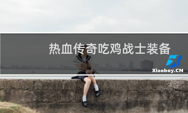 热血传奇吃鸡战士装备