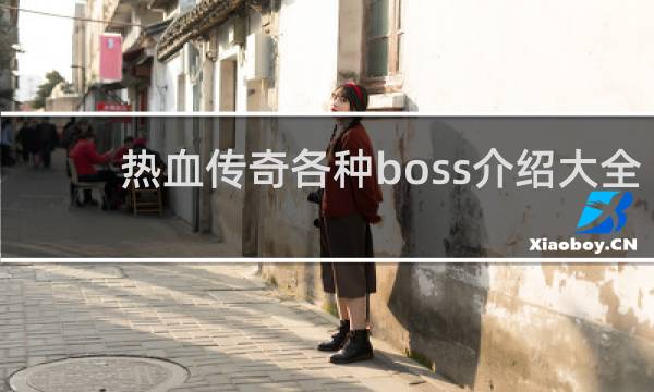 热血传奇各种boss介绍大全