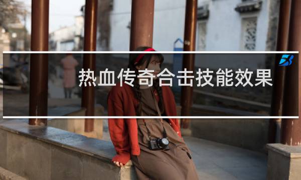 热血传奇合击技能效果
