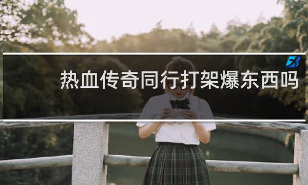 热血传奇同行打架爆东西吗