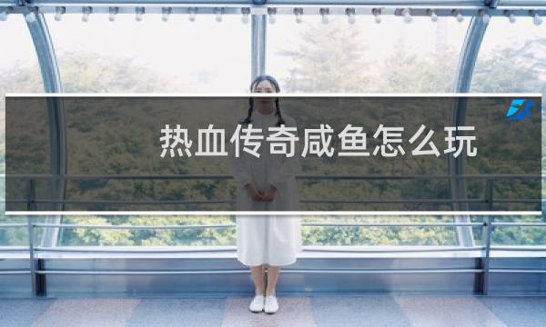 热血传奇咸鱼怎么玩