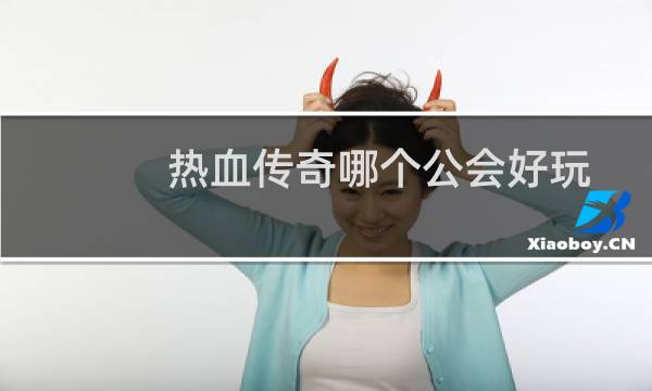 热血传奇哪个公会好玩