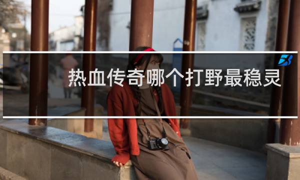 热血传奇哪个打野最稳灵