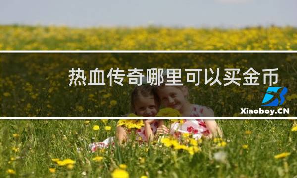 热血传奇哪里可以买金币