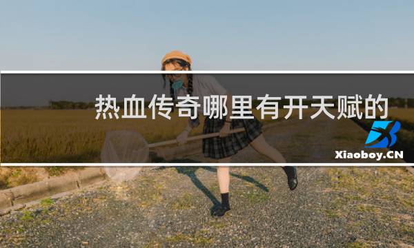 热血传奇哪里有开天赋的