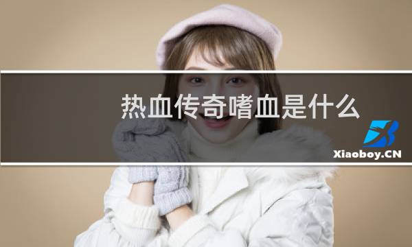 热血传奇嗜血是什么