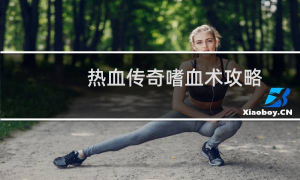 热血传奇嗜血术攻略