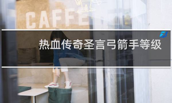 热血传奇圣言弓箭手等级