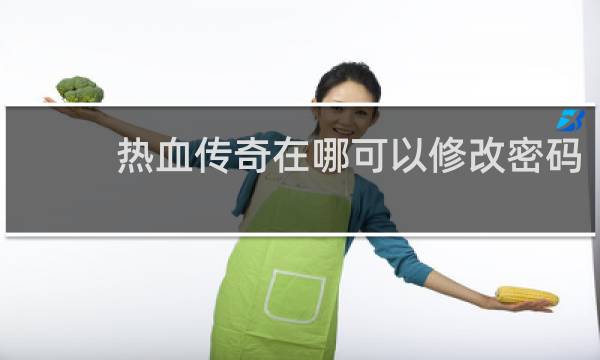热血传奇在哪可以修改密码
