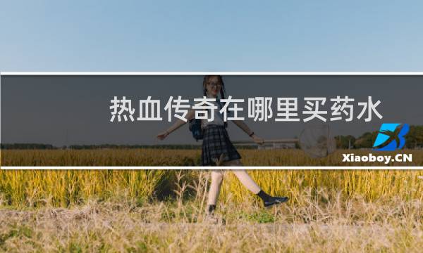 热血传奇在哪里买药水
