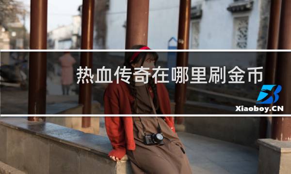 热血传奇在哪里刷金币